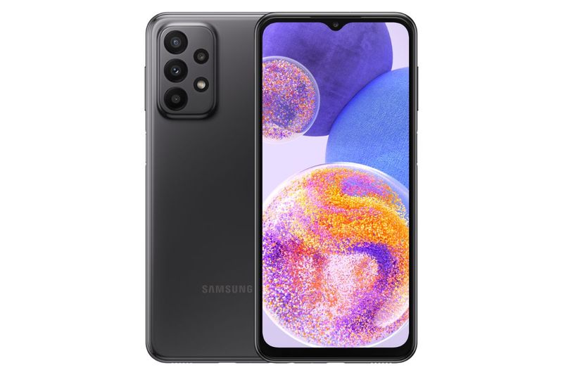 Celular-Samsung-Galaxy-A23-negro-frente