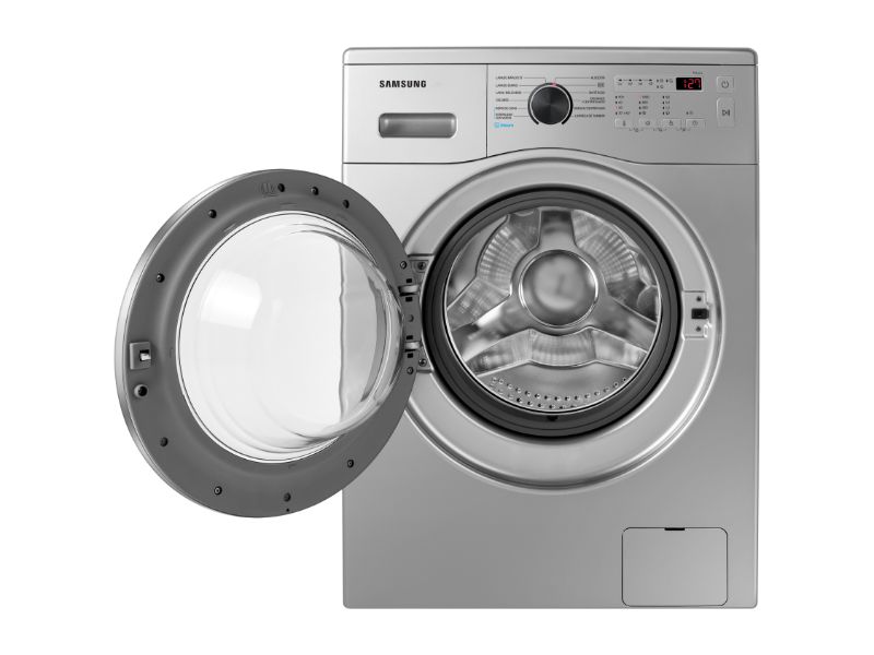 Lavarropas Automático Carga Frontal 6.5 Kg Inverter Silver
